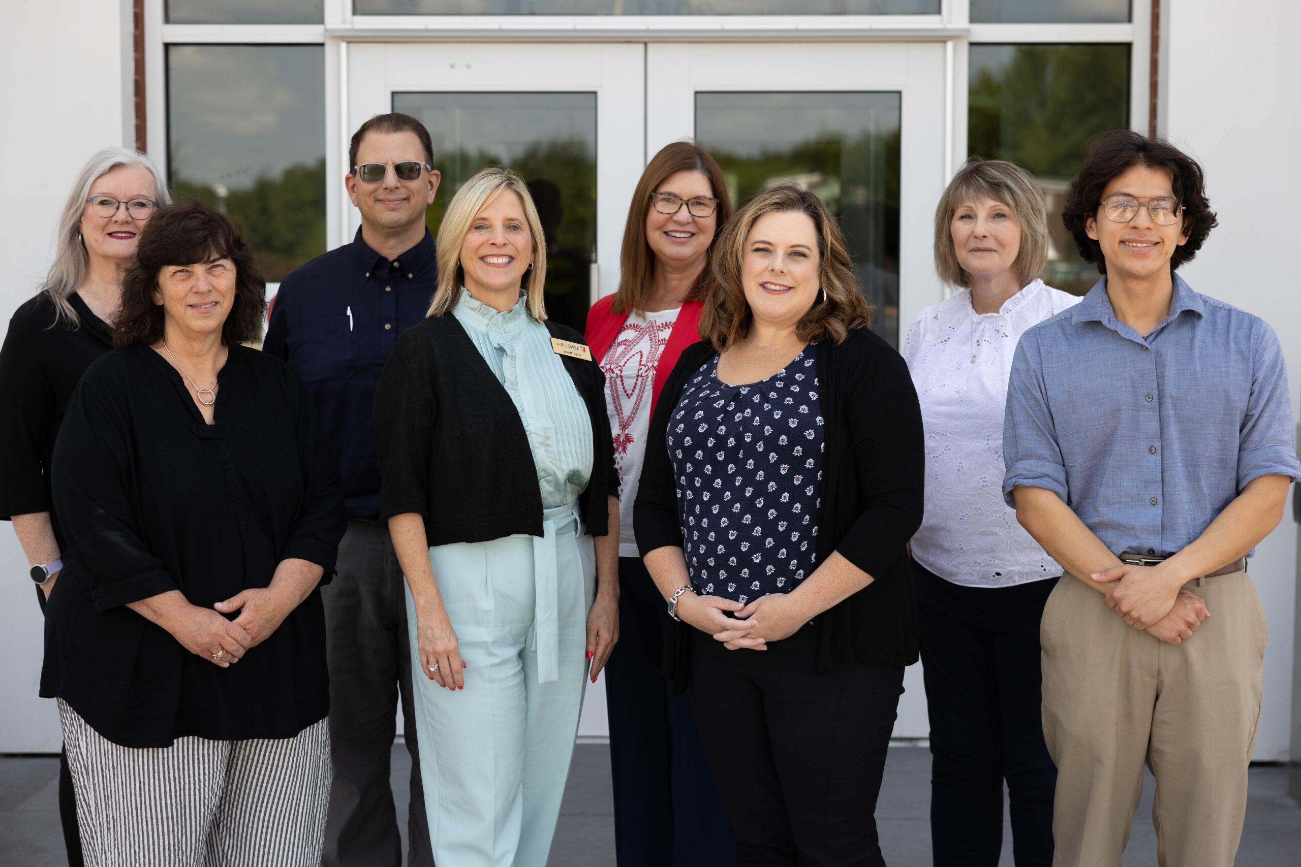 Group photo of the PGS admissions team